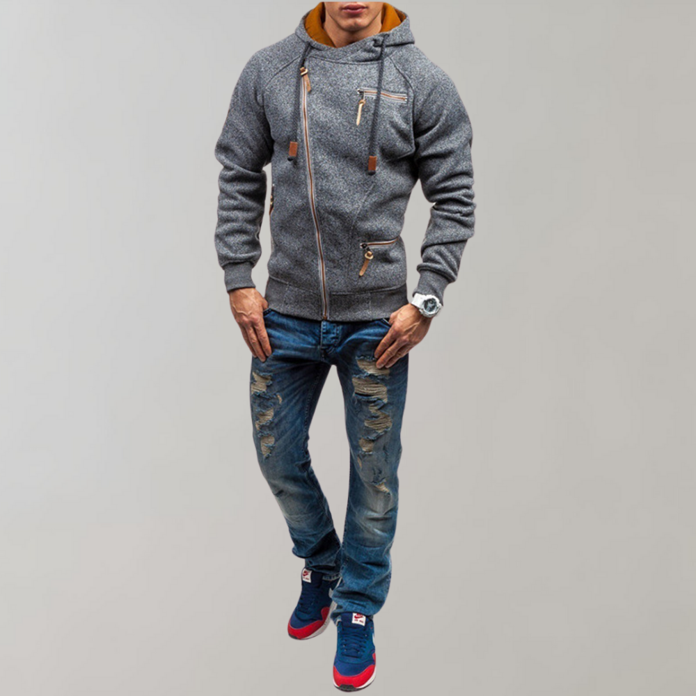 Zachte Hoodie met Ritssluiting Comfortabel voor Dagelijks Gebruik