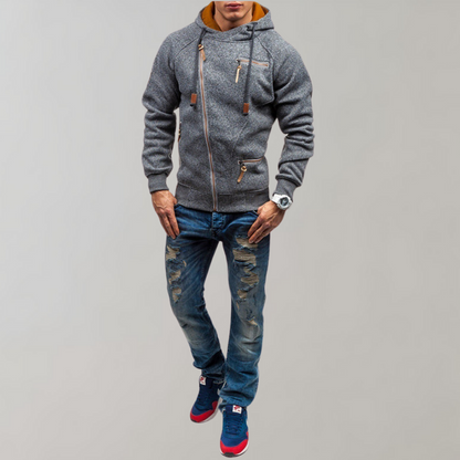 Zachte Hoodie met Ritssluiting Comfortabel voor Dagelijks Gebruik