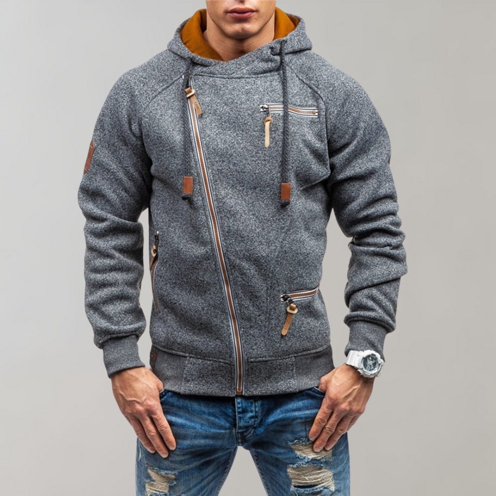 Zachte Hoodie met Ritssluiting Comfortabel voor Dagelijks Gebruik