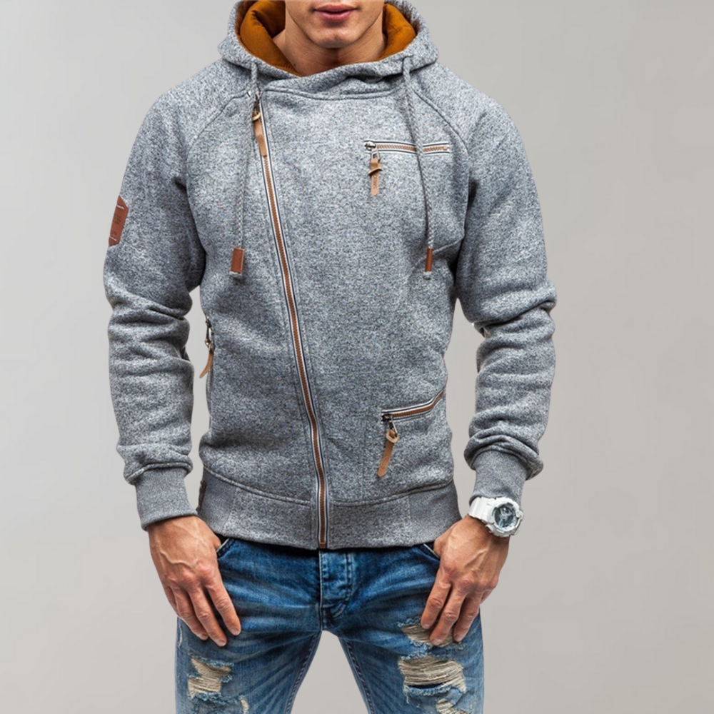 Zachte Hoodie met Ritssluiting Comfortabel voor Dagelijks Gebruik