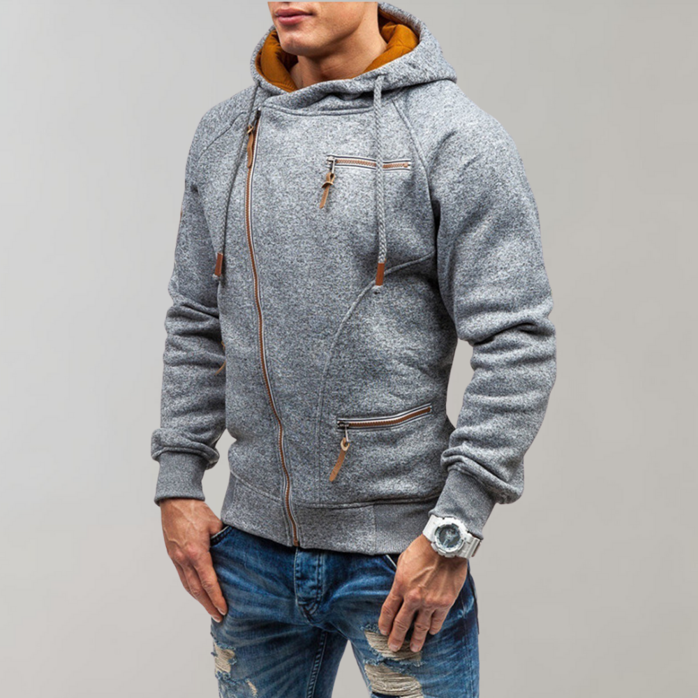 Zachte Hoodie met Ritssluiting Comfortabel voor Dagelijks Gebruik