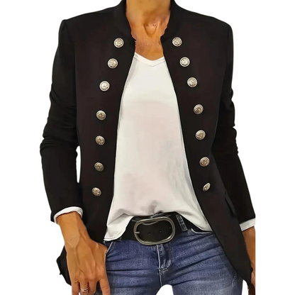 Dames Blazer Klassieke Militaire Stijl - StudioMarella