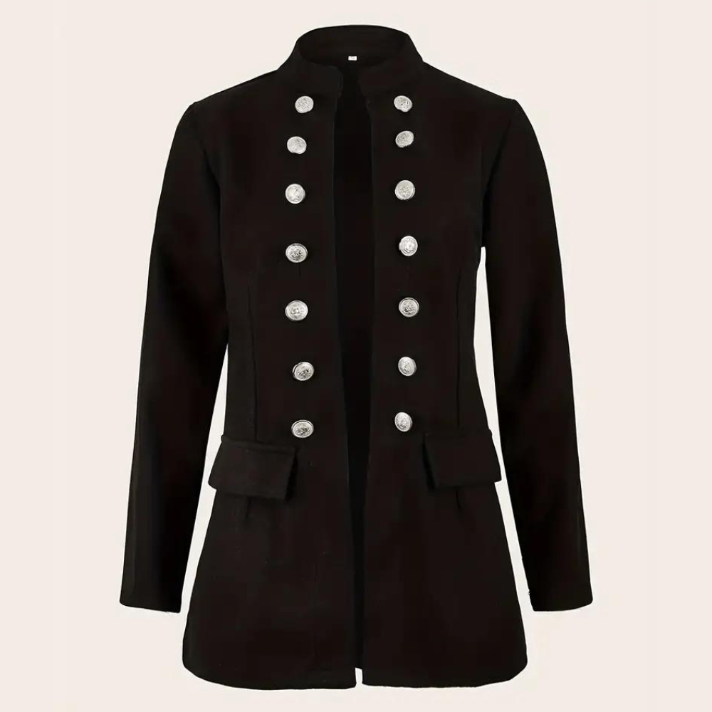 Dames Blazer Klassieke Militaire Stijl
