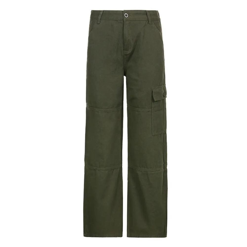 Dames Cargobroek van Katoen - Comfortabele Casual Broek voor Iedere Dag
