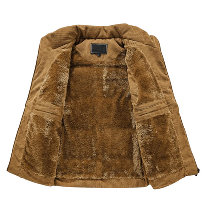 Heren Wintervest Corduroy Warm en Comfortabel