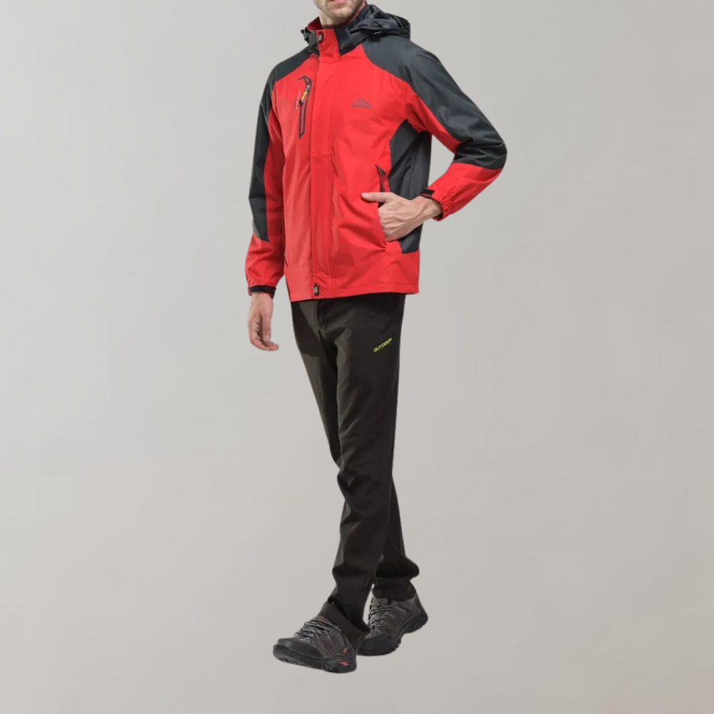 Waterdichte Windjack voor Mannen Ademend en Warm