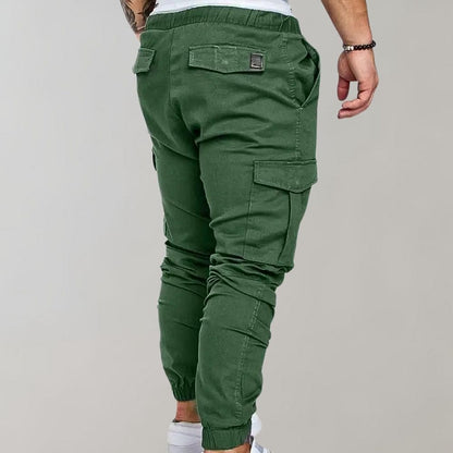 Heren Cargo Broek Losse Zittende Stijl Casual - StudioMarella