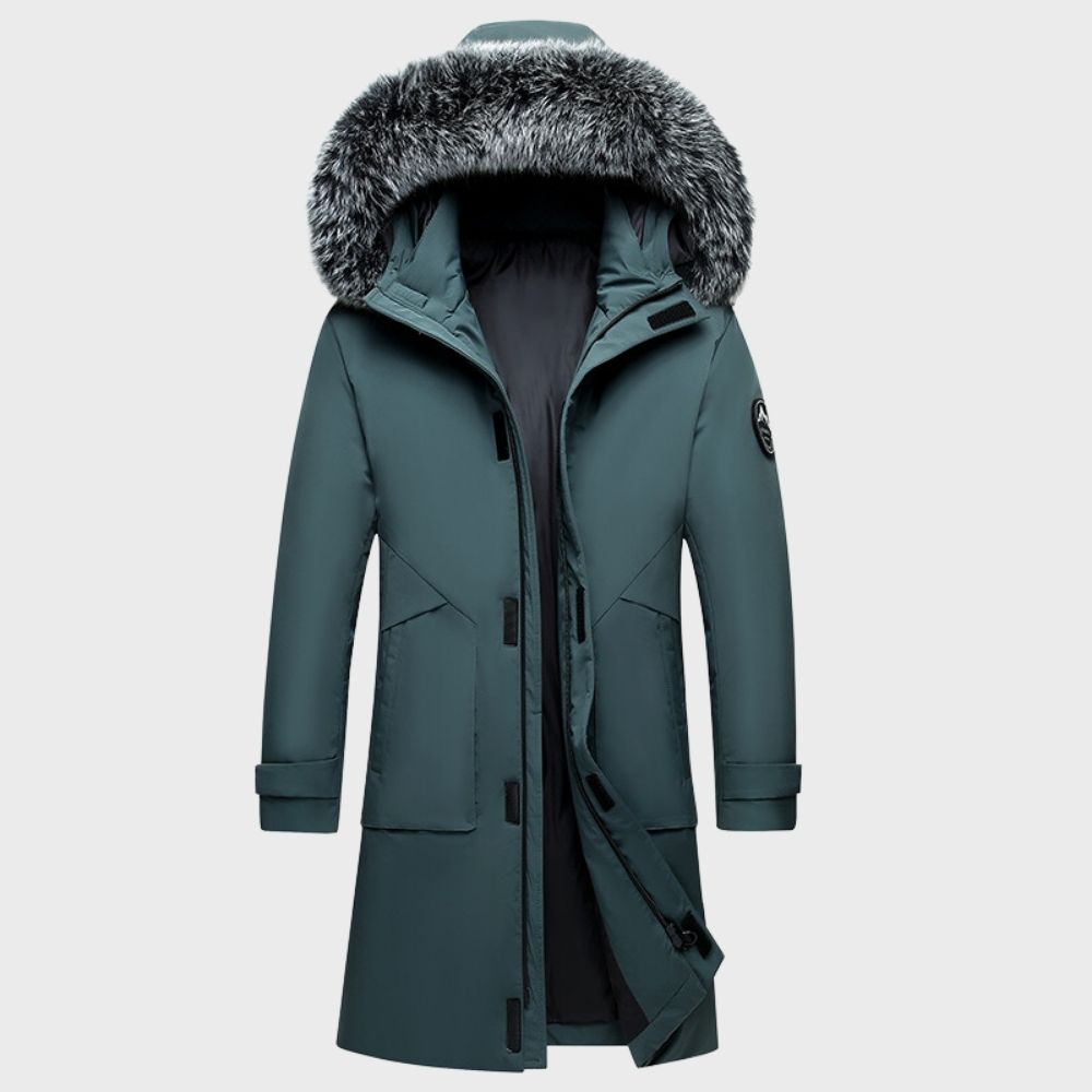 Warme Waterdichte Winterjas Dames Bontvoering - StudioMarella