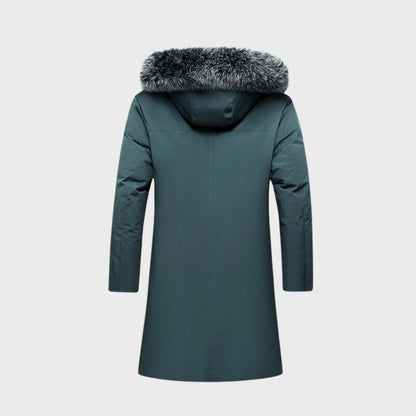 Warme Waterdichte Winterjas Dames Bontvoering