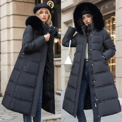 Dames Winterjas Warm en Elegant Luxe Model