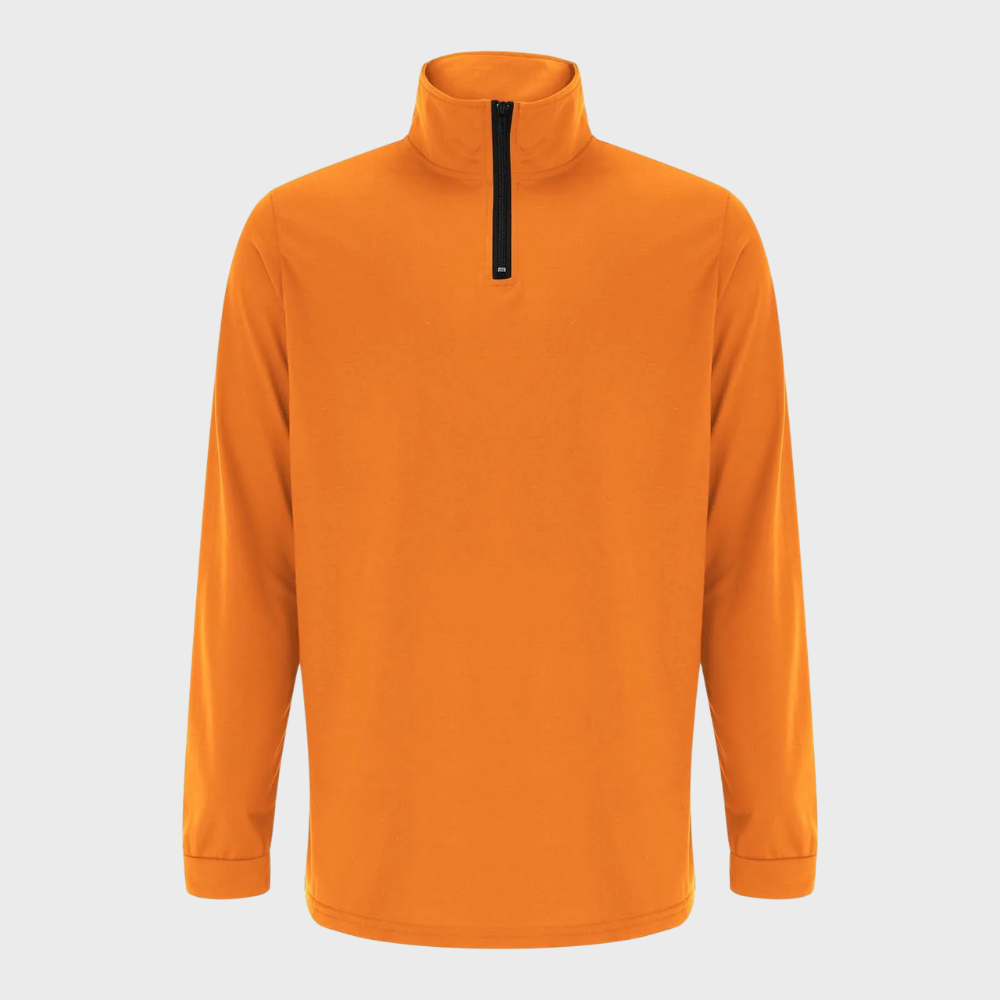 Heren Trui Donker Grijs Warm Met Rits