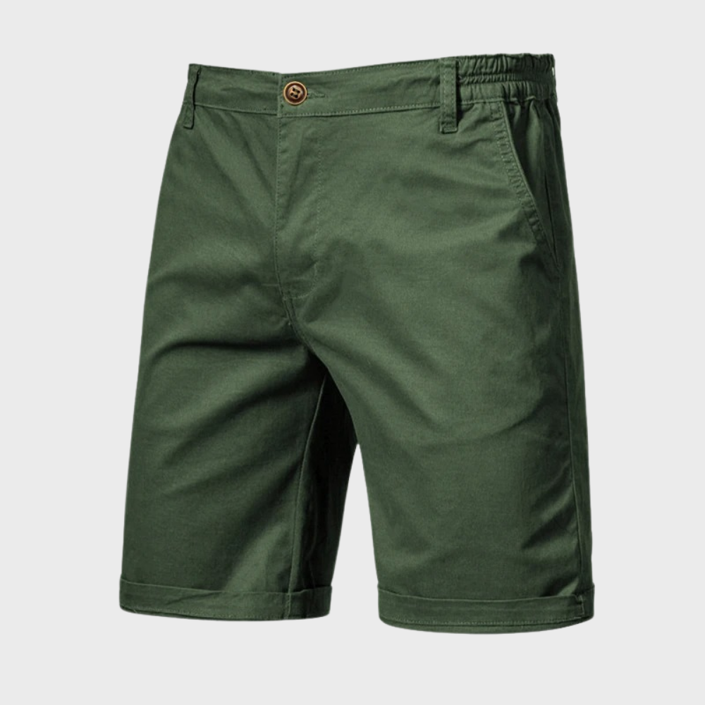 Korte Chino Broeken voor Mannen Zomer Lichtbruin