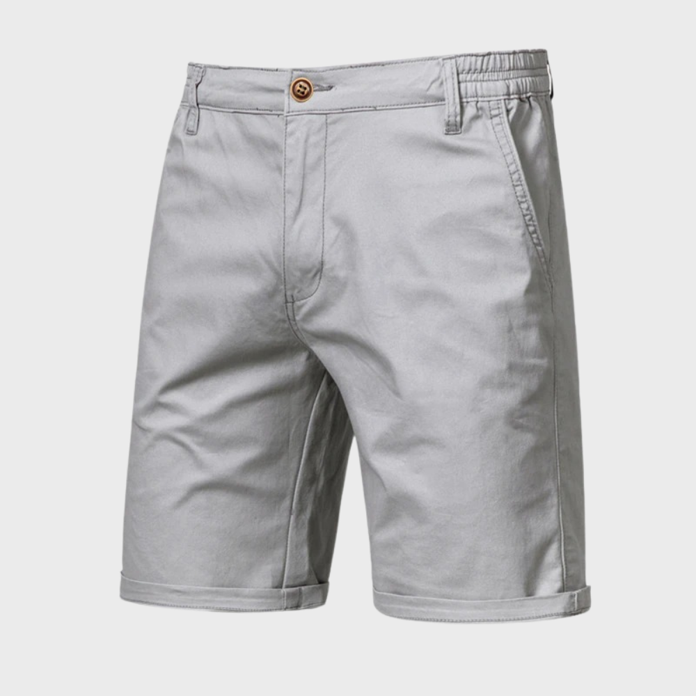 Korte Chino Broeken voor Mannen Zomer Lichtbruin