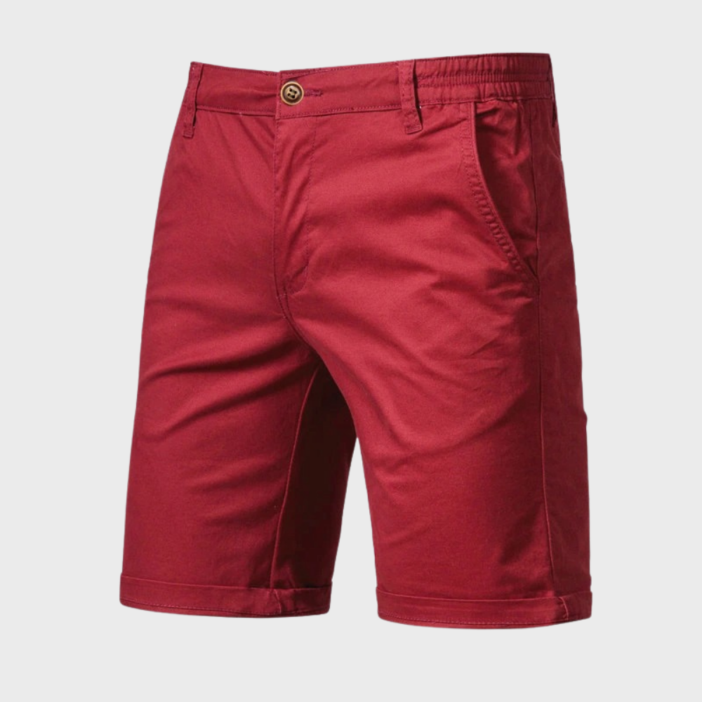 Korte Chino Broeken voor Mannen Zomer Lichtbruin