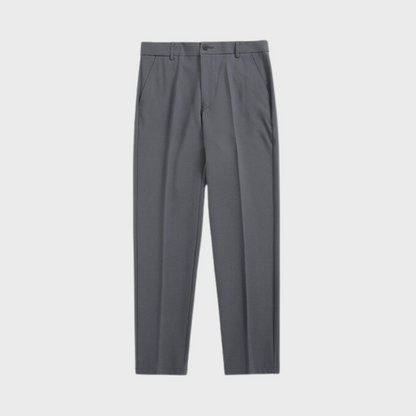 Heren Chino Broek Zwart Klassiek en Net