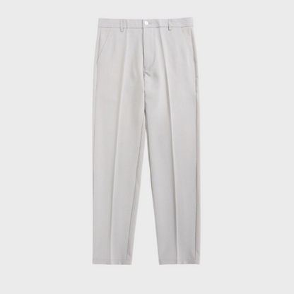 Heren Chino Broek Zwart Klassiek en Net