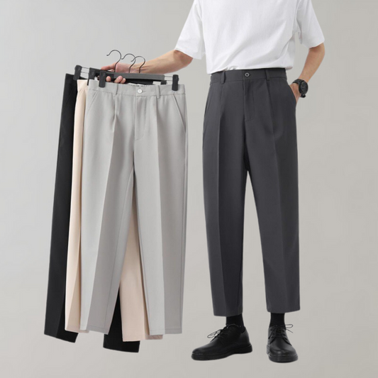 Heren Chino Broek Zwart Klassiek en Net - StudioMarella