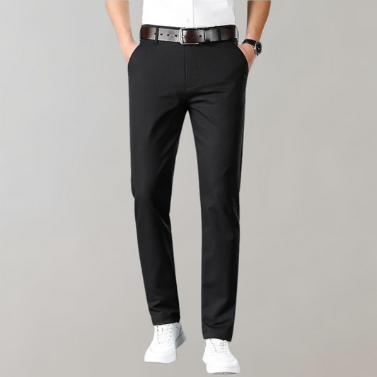 Heren Chino Broek Donkergrijs SlimFit - StudioMarella