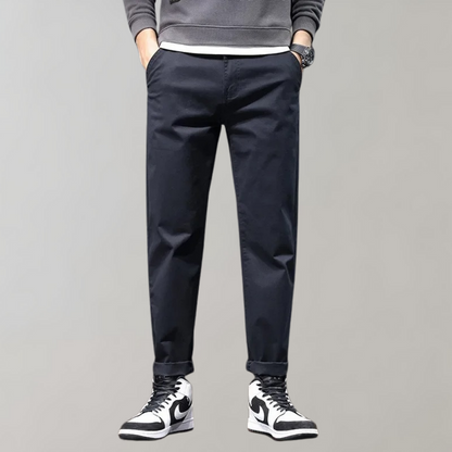 Heren Broek Slim Fit Casual Stijl → Heren Broek Slimfit Casual Mode