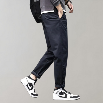 Heren Broek Slim Fit Casual Stijl → Heren Broek Slimfit Casual Mode