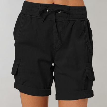 Elegante Rialzate Broek Shorts voor Mannen