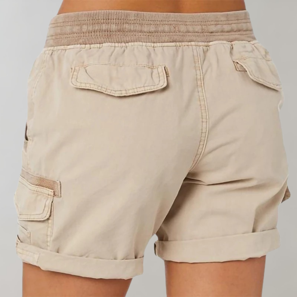 Elegante Rialzate Broek Shorts voor Mannen