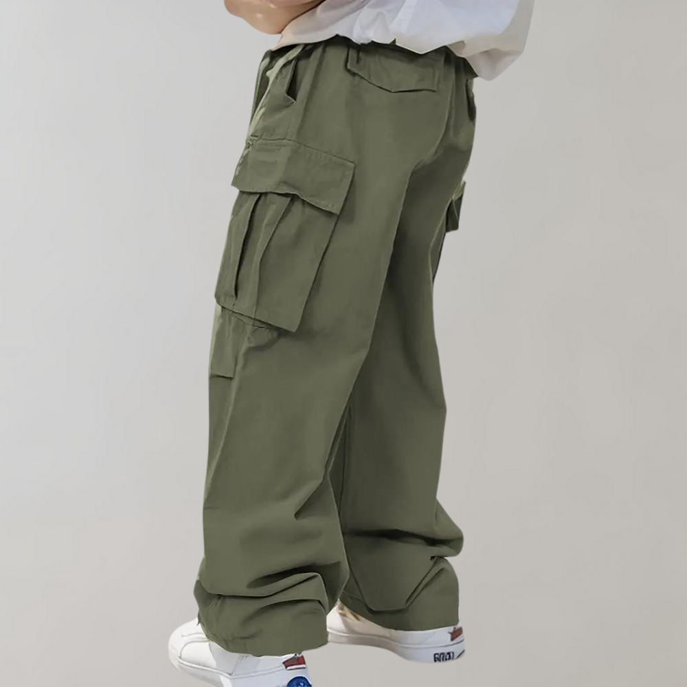 Heren Cargo Broek Ruime Zit Baggy Model Comfortabel
