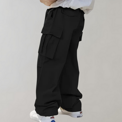 Heren Cargo Broek Ruime Zit Baggy Model Comfortabel