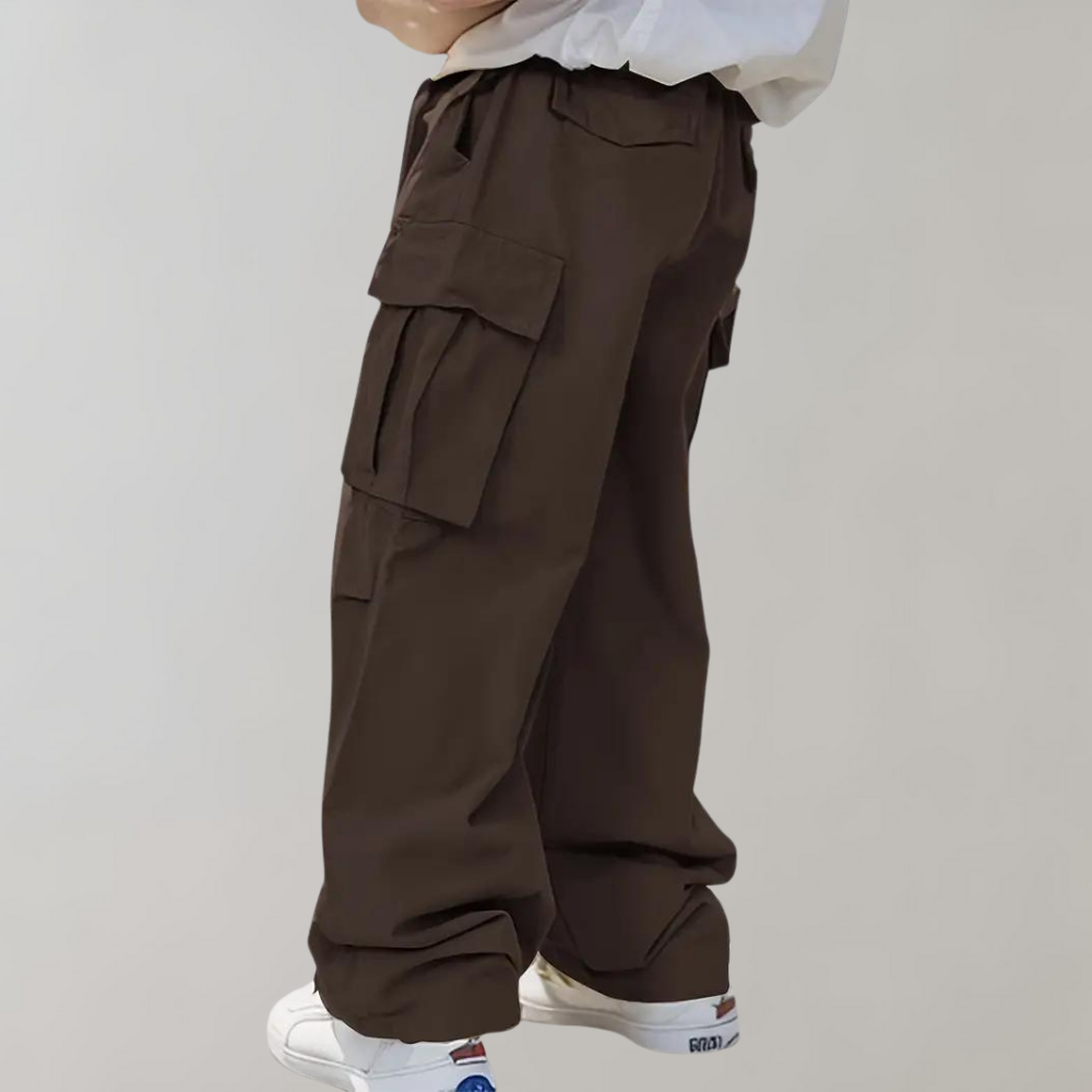 Heren Cargo Broek Ruime Zit Baggy Model Comfortabel