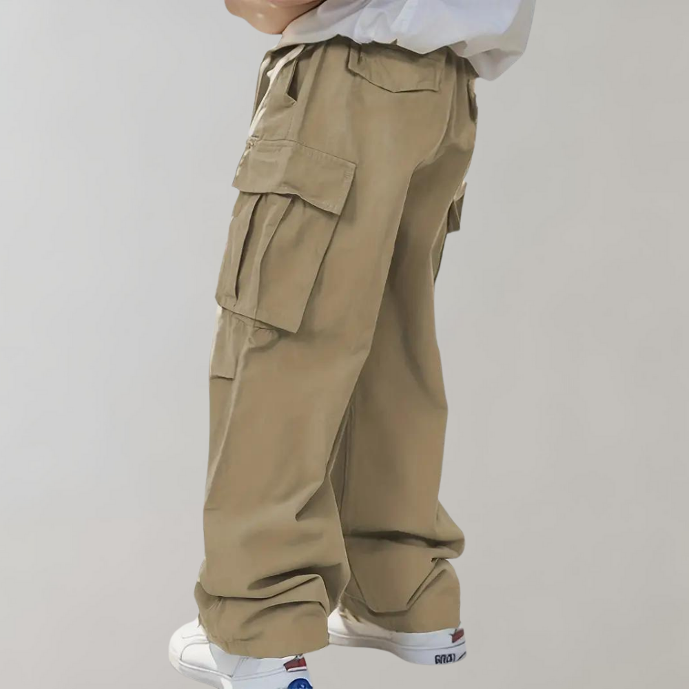 Heren Cargo Broek Ruime Zit Baggy Model Comfortabel