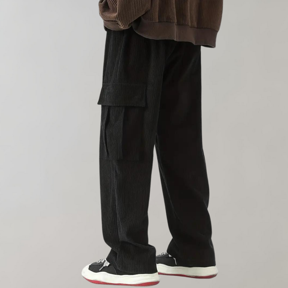 Heren Cargo Broek Comfortabele Losse Fit - StudioMarella