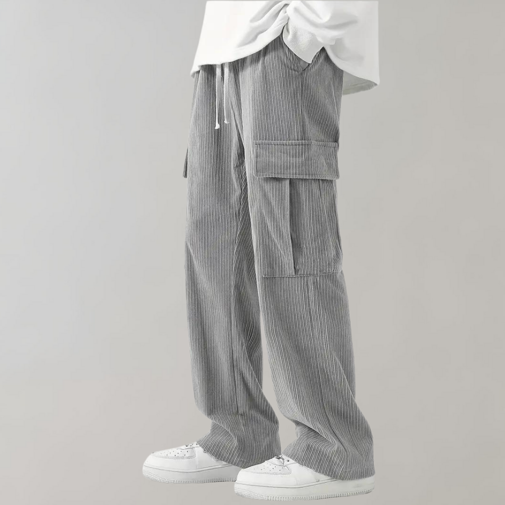Heren Cargo Broek Comfortabele Losse Fit