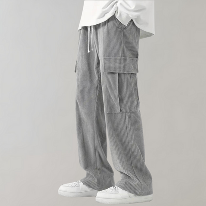 Heren Cargo Broek Comfortabele Losse Fit