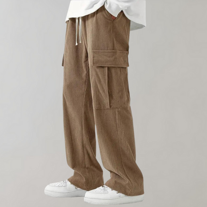 Heren Cargo Broek Comfortabele Losse Fit