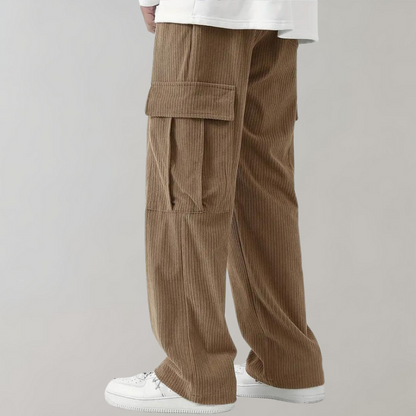 Heren Cargo Broek Comfortabele Losse Fit