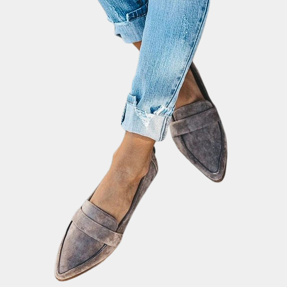 Dames Loafers Comfortabele Luxe Leer Schoenen