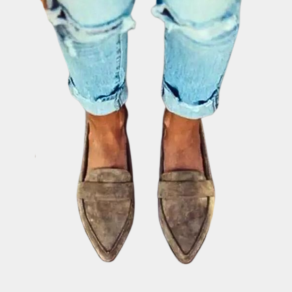 Dames Instappers Suède Stijl Comfortabele Schoenen
