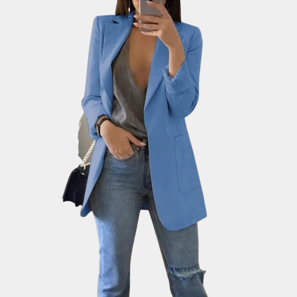 Dames Blazer Comfortabele Casual Stijl