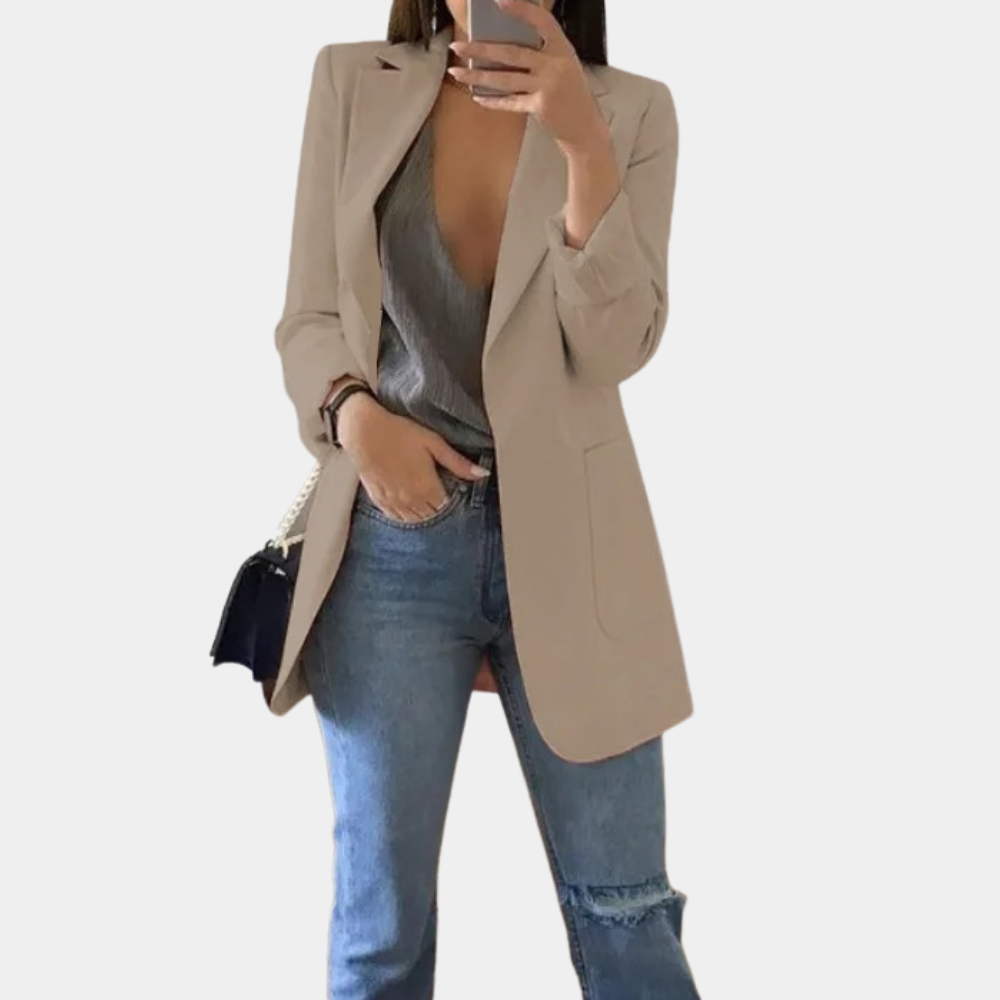 Dames Blazer Comfortabele Casual Stijl
