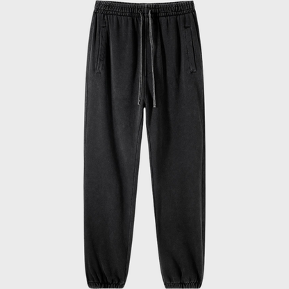 Zachte Joggingbroek Vintage Stijl Poppy Rood