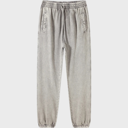 Zachte Joggingbroek Vintage Stijl Poppy Rood