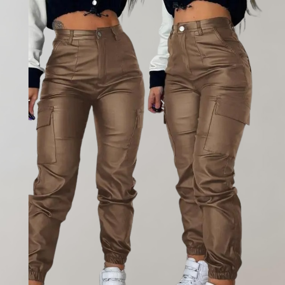 Dames Cargo Broek Comfortabele Werkbroek Met Veel Zakken