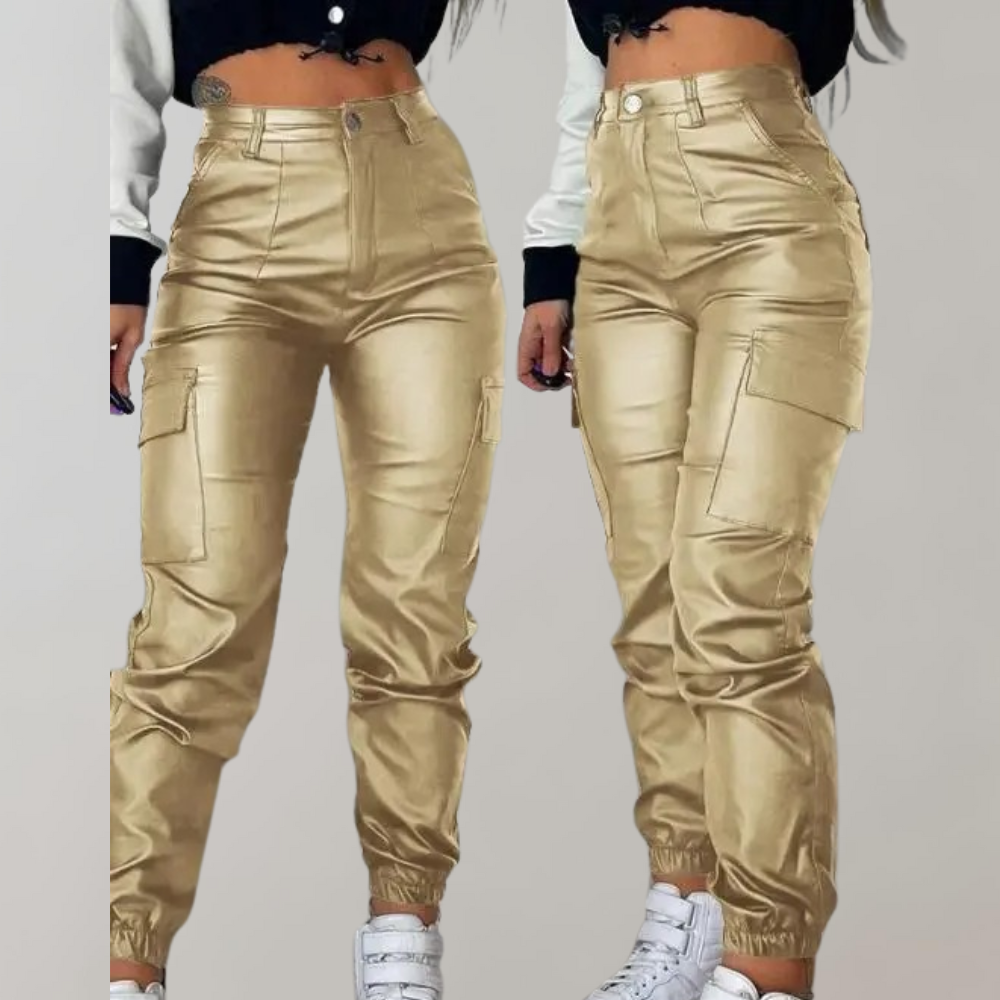 Dames Cargo Broek Comfortabele Werkbroek Met Veel Zakken