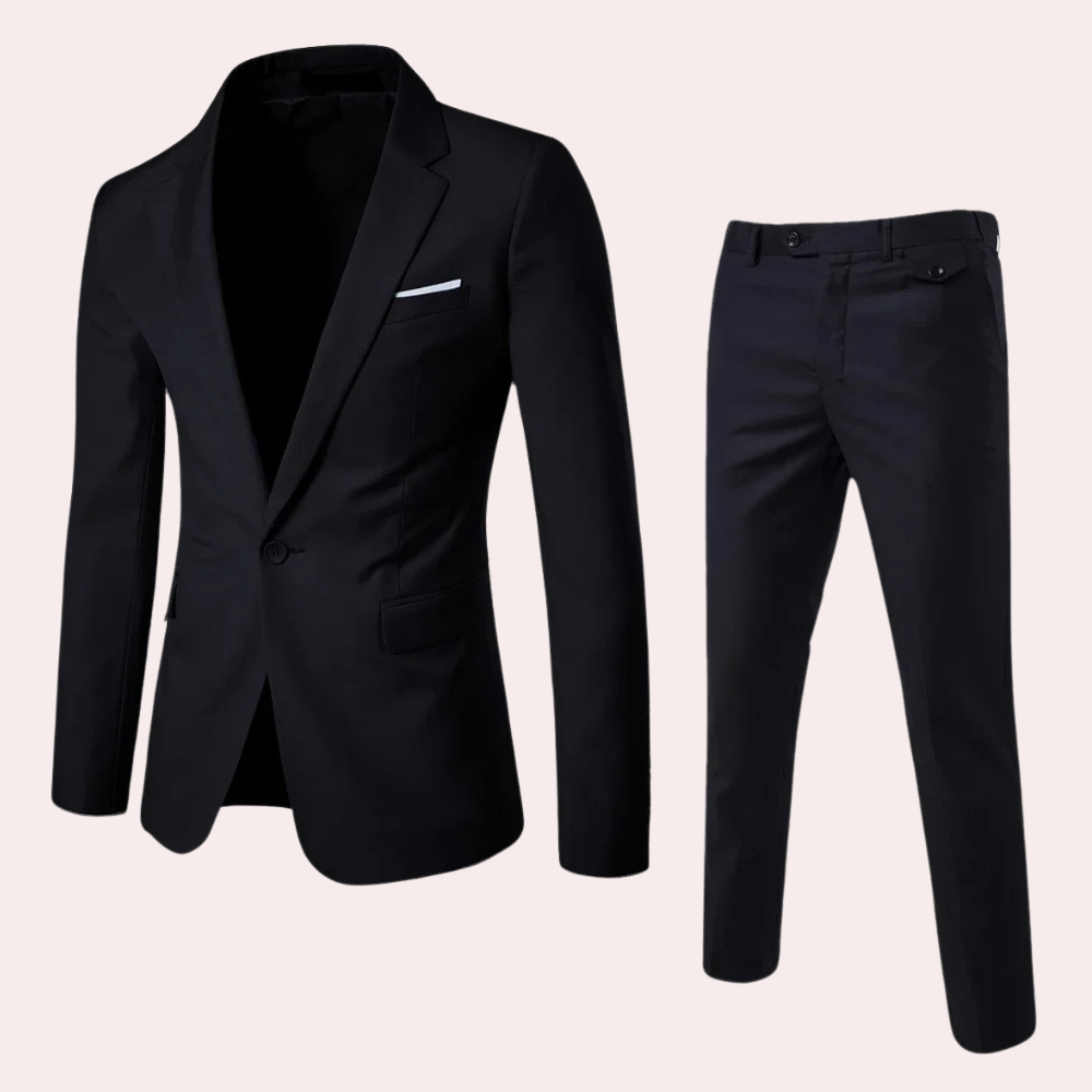 Blazer Set voor Mannen - Modieuze Blazer en Broek