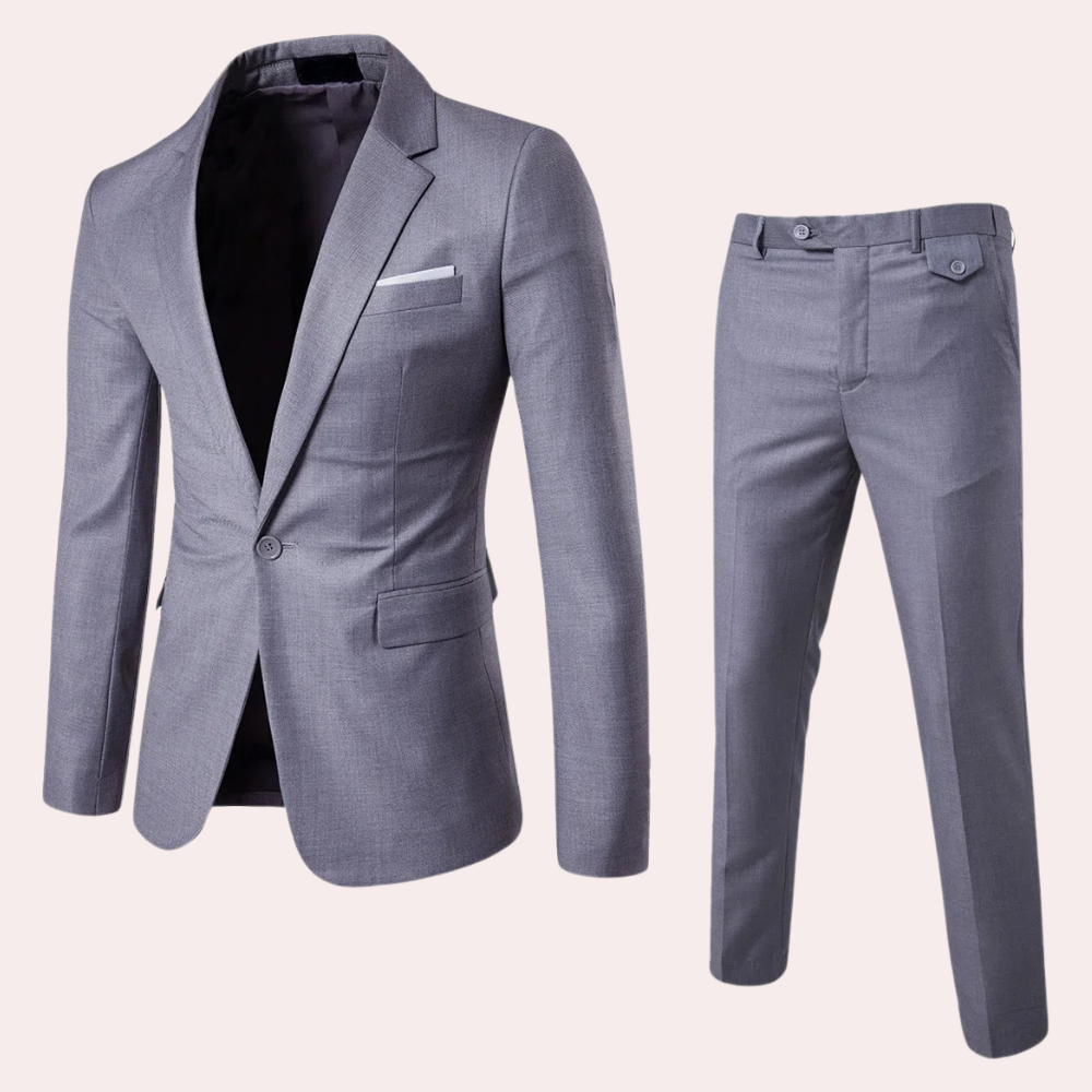 Blazer Set voor Mannen - Modieuze Blazer en Broek