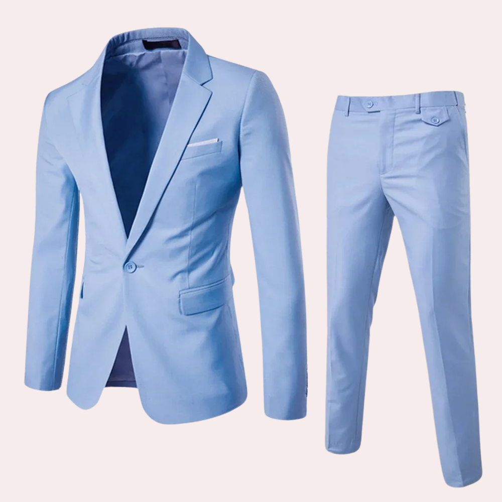 Blazer Set voor Mannen - Modieuze Blazer en Broek