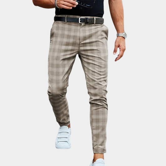 Geruite Broek Heren Comfortabel Modieus - StudioMarella