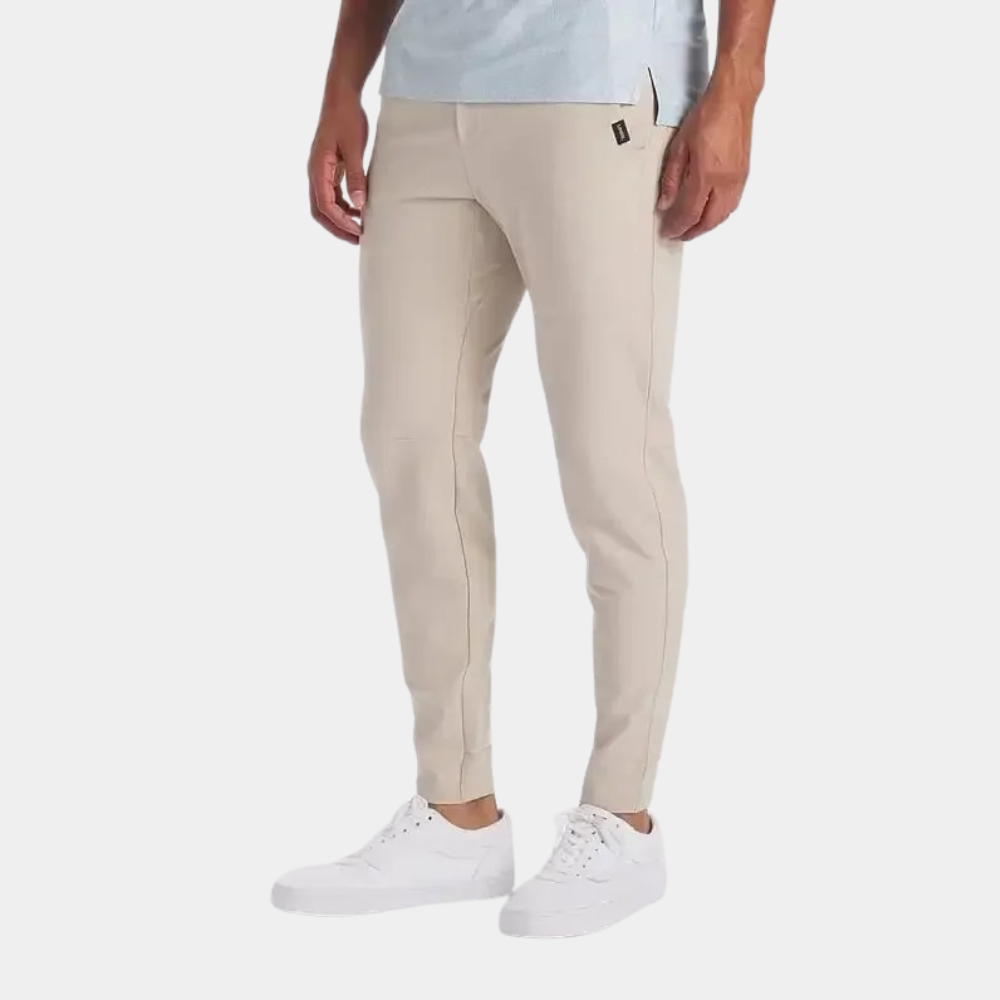 Herenbroek Elastisch Comfortabele Fit Stretch Stof