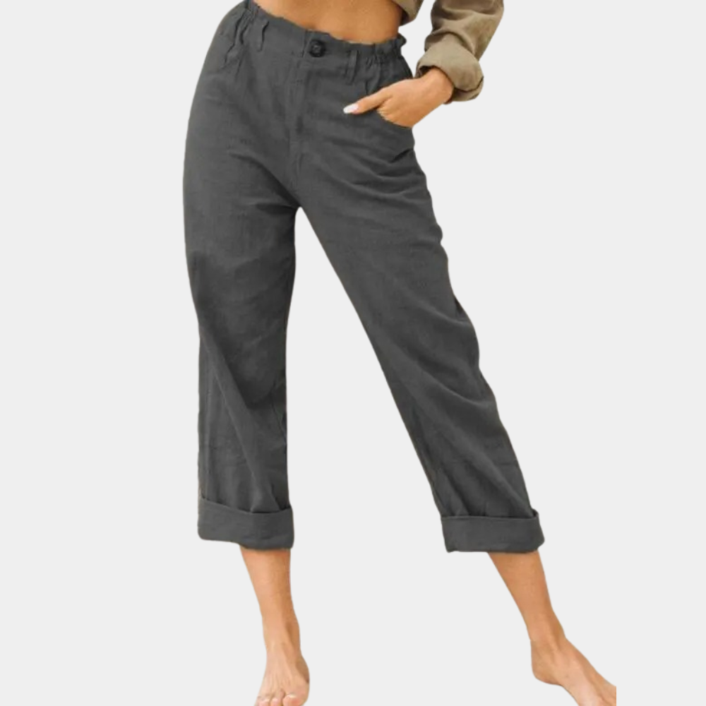 Dames Broek Corduroy Comfortabele Zit