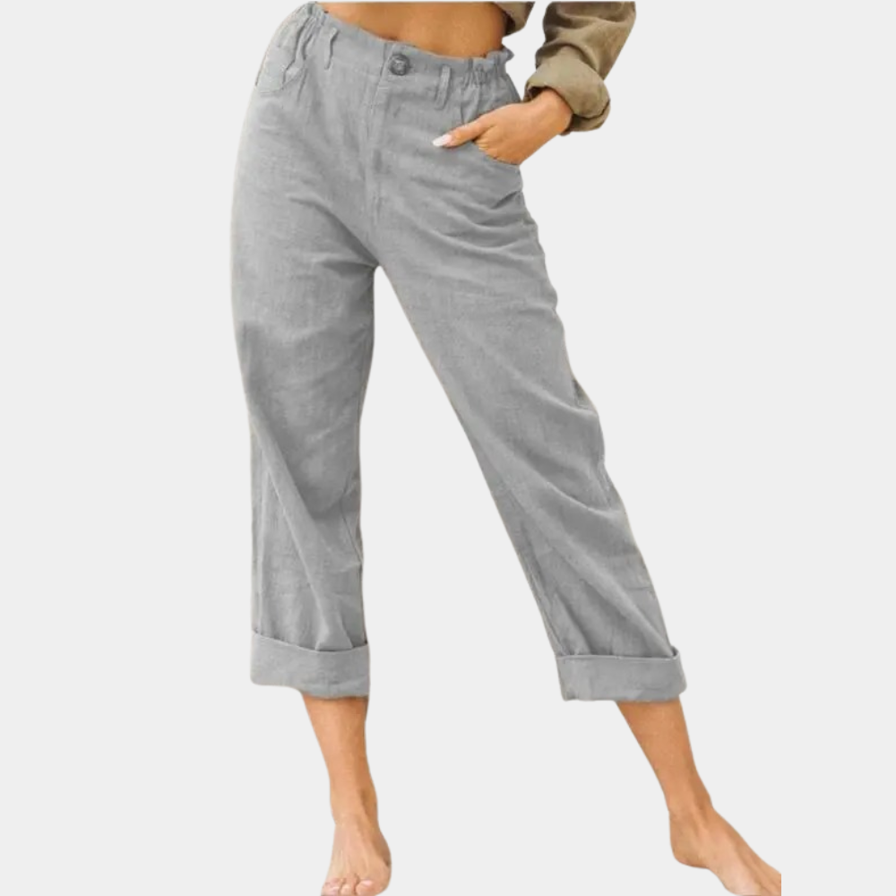 Dames Broek Corduroy Comfortabele Zit